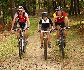 Mountainbike im Montiggler Wald