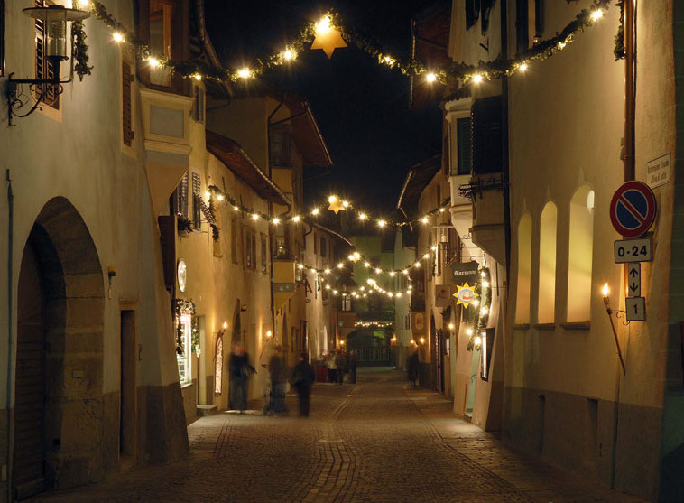 Krippenausstellung zur Weihnachtszeit in den Gassen von St. Pauls